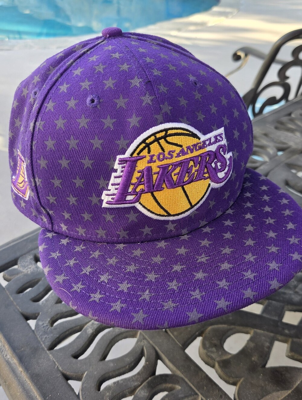 LA Lakers New Era 59 Fifty Hat 7 7/8